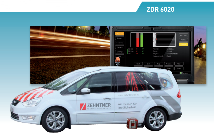 Zehntner ZDR 6020 車(chē)載動(dòng)態(tài)逆反射測(cè)量?jī)x